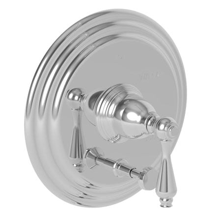 Newport Brass Balanced Tub & Shower Diverter Plate With Handle in Satin Nickel (Pvd) 5-852BP-15S